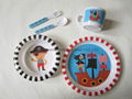 melamine kid dinnerware 1