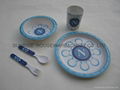 melamine kids dinner set 1