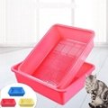 Sifting litter tray cat litter box 