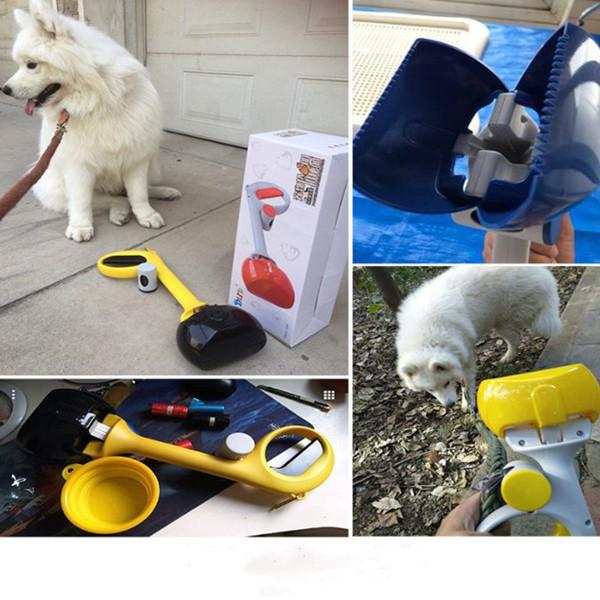 pet pooper scooper with poop bag dispenser PS7 (China Manufacturer