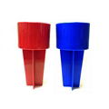 Promotion Plastic Beach Cup Holder beverage cup holders beach coasters