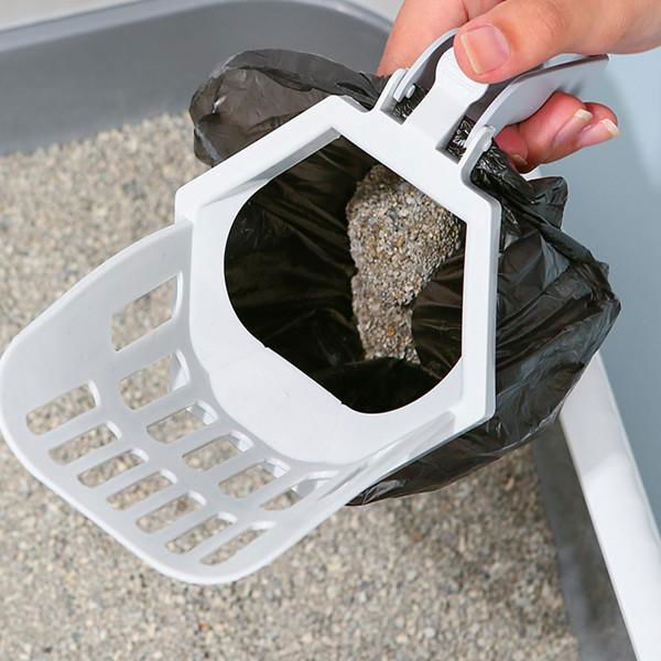 Cat Litter shovel Scooper integrated cat litter shovel With Waste Bags Pet Clean 5