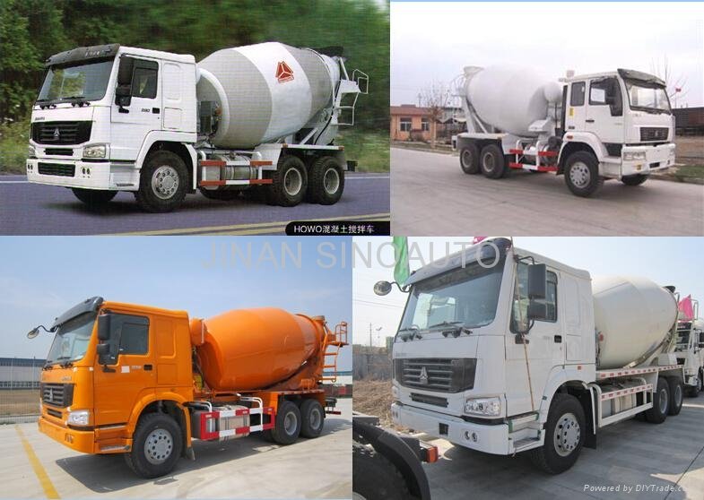 SINOTRUK HOWO 6X4 cement mixer truck for sale 3