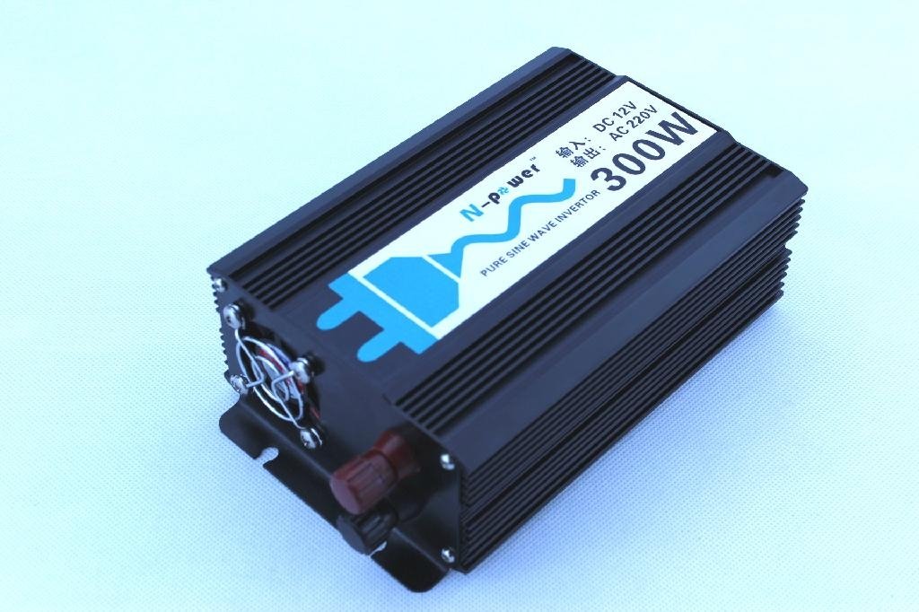 Pure Sine Wave DC12V to AC220V Power Inverter with USB 300W 2