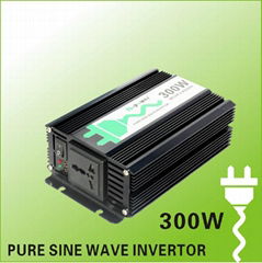 Pure Sine Wave DC24V to AC110V Power Inverter with USB 300W