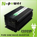 2000W Pure Sine Wave DC12V or 24V 48V