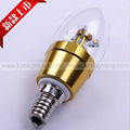 4W LED Candle Bulb Bent tip  3