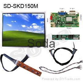 The 15 inch LCD panel self-help terminal equipment display device