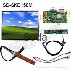 The 15 inch LCD panel self-help terminal equipment display device