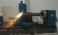 cnc steel pipe profile flame and plasma cutting machine
