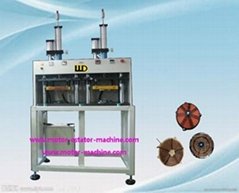 Induction cooker coil shaping machine
