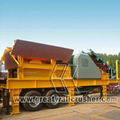 Y3S1848F1210 mobile crushing plant for