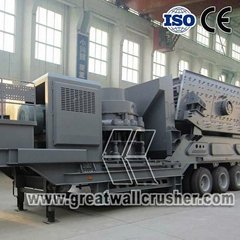 Best Selling high quality mobile cone crushing plant 