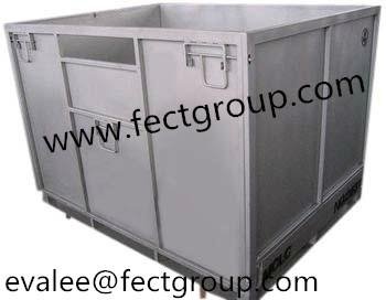 Cargo Equipment Steel Pallet Box Container