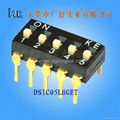 DSIC series DIP Switch 2.54mm 1p-12p 5