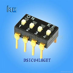 KE TaiWan DIP switch DSIC04LHGET