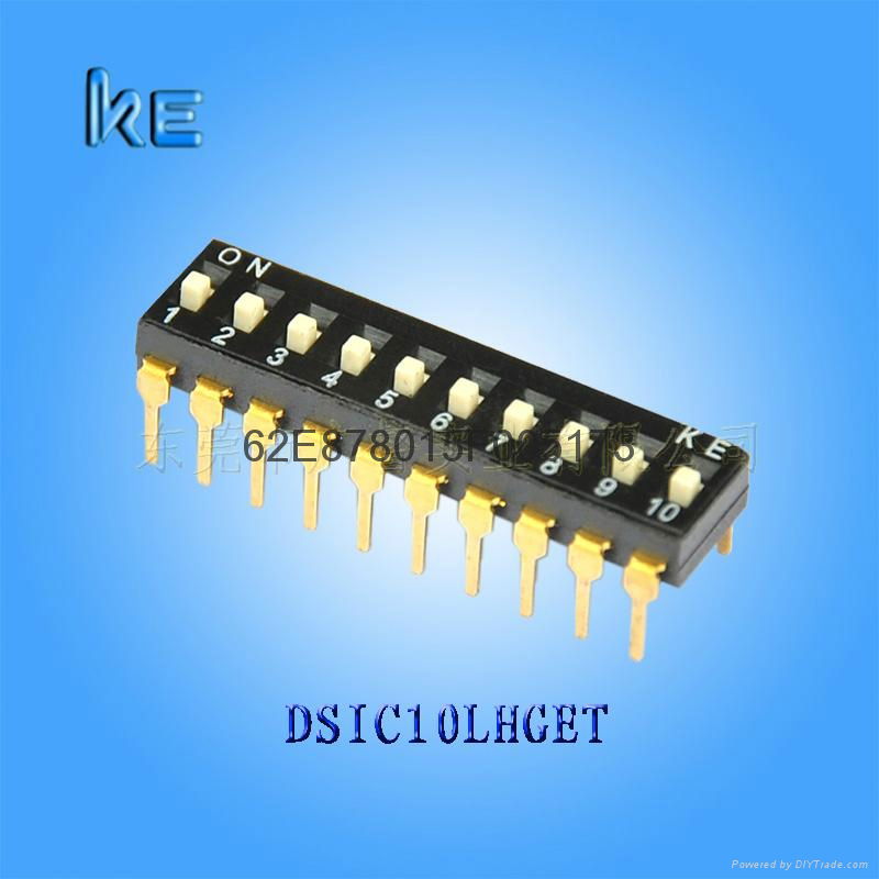 KE TaiWan DIP switch DSIC10LHGET 