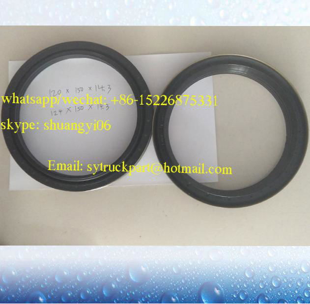 120/124-150-14.3 Mercedes Benz Hub Wheel oil seal Shaft Seal A0219976947 2