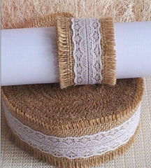 wedding burlap wreath, Jute Ribbon /,Burlap goods/jute twine