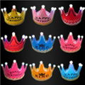 LED luminous crown party hat birthday party supplies 
