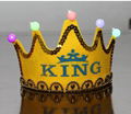 LED luminous crown party hat birthday party supplies  2