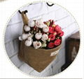 zakka Natural Home garden decoration wedding flower pots burlap sack 1