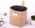 zakka Natural Home garden decoration wedding flower pots burlap sack 10