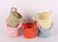 zakka Home decoration vintage wedding flower pots burlap sacks/ jute bags /water