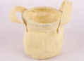 zakka Home decoration vintage wedding flower pots burlap sacks/ jute bags /water 8