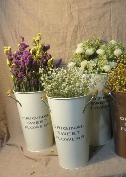 decorative flower vases for wedding and home / tall metal vase /tall wedding vas 4