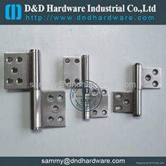 Stainless steel304 CE UL flag hinge BHMA standard UL file number R38013 and 3 ho