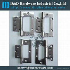 Stainless steel flush hinge fast fixing hinge ANSI certificate door hinge CE UL 