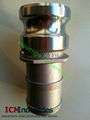 stainless steel camlock coupling type E