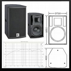 12 inch cloth-edge woofer unit  speaker+china sound system