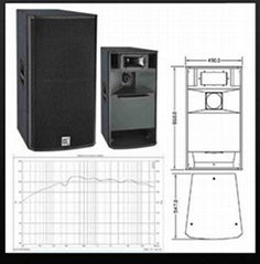 CVR  雙功放驅動三分頻全頻音箱