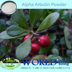 100% Natural Pure Skin Whitening Powder Alpha Arbutin Powder