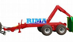 6 ton Hook Lift Trailer HT06 for fram