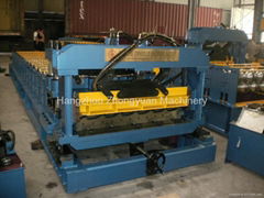 roof tile forming machine