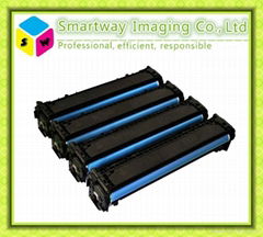 compatible hp toner color cartridge CE320A CE321A CE322A CE323A