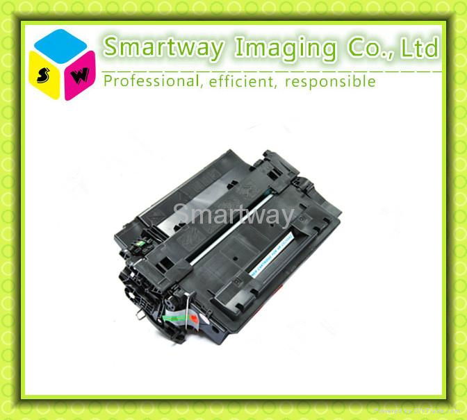 compatible black toner cartridge CE255A CE255X