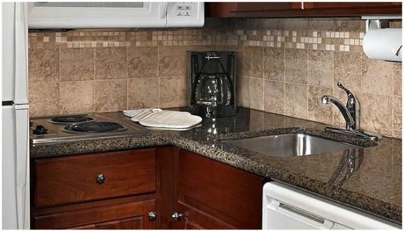 Giga Tropical Brown Granite Kitchen Worktop 3