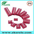 Slide Actuated Micro Dip Switch 1- 2 Positions  2