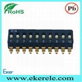 Smt Smd IC Type Micro Switch Dip 4 Position 5