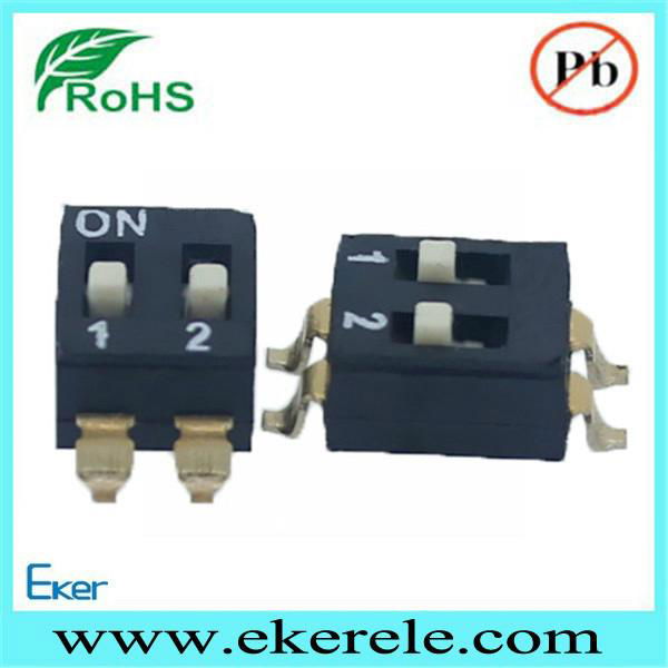 Smt Smd IC Type Micro Switch Dip 4 Position 3