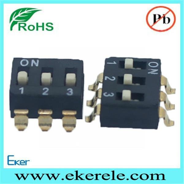 Smt Smd IC Type Micro Switch Dip 4 Position 5