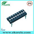 DTS Series 10 Position Tri-State DIP Switch SMD SMT DIP Switch 2