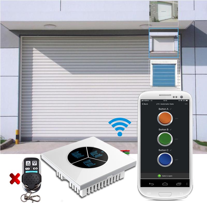 CE ROHS Electric door universal WIFI remote control for garage door