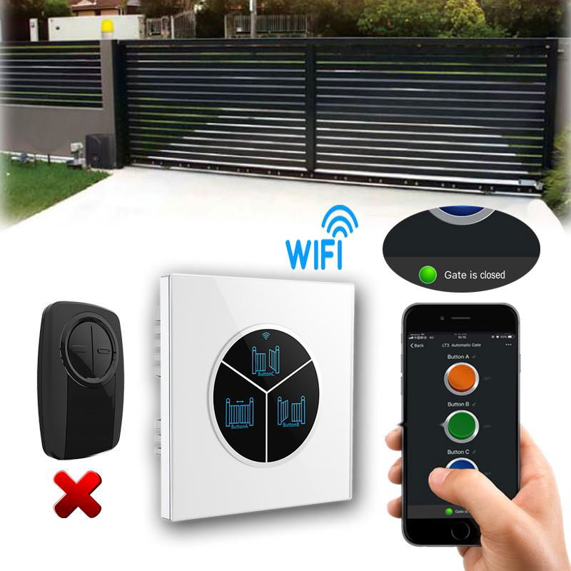 CE ROHS Electric door universal WIFI remote control for garage door 4