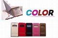 brand new flip leather phone case with stand for iphone 5/5s 4