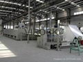 Heat setting stenter machine for knit or woven